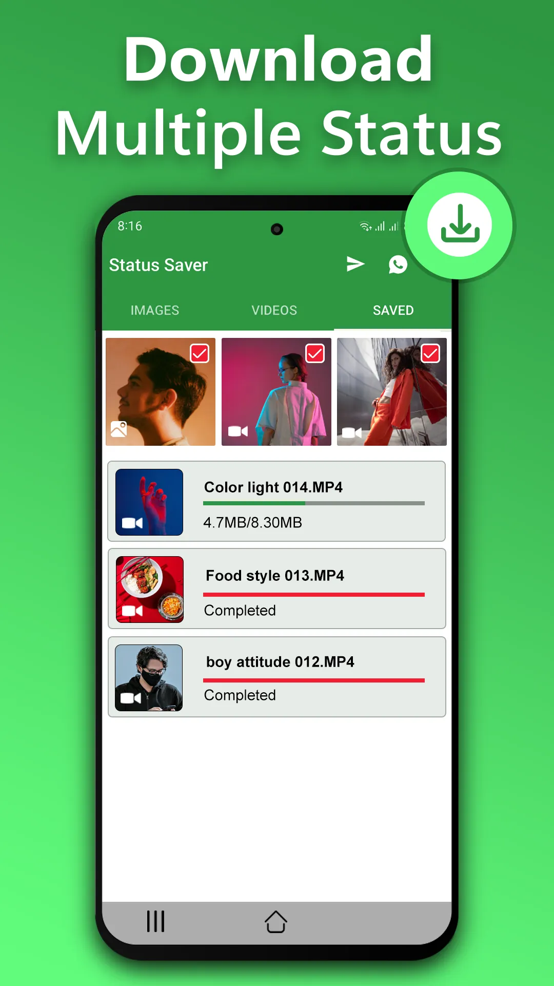 Status Saver: Video Saver | Indus Appstore | Screenshot