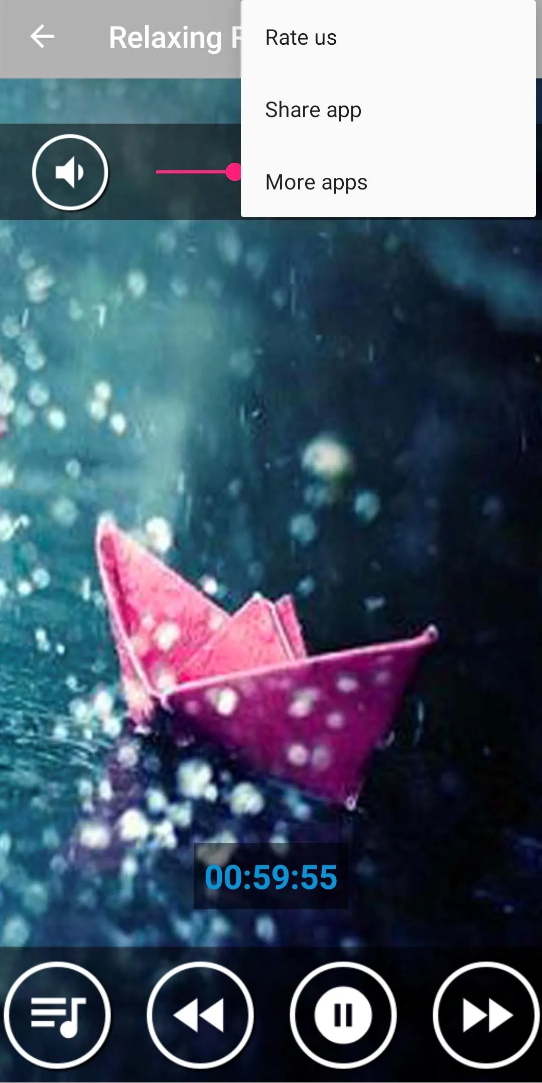 Rainy Day-Relaxing Rain Sounds | Indus Appstore | Screenshot