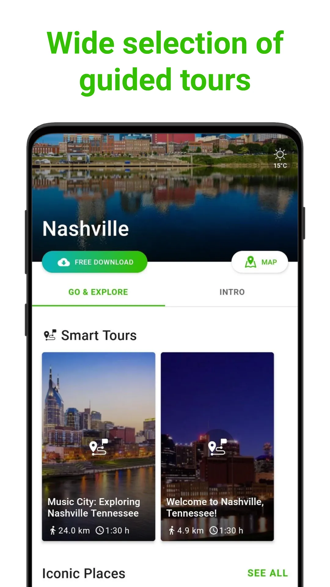 Nashville SmartGuide | Indus Appstore | Screenshot