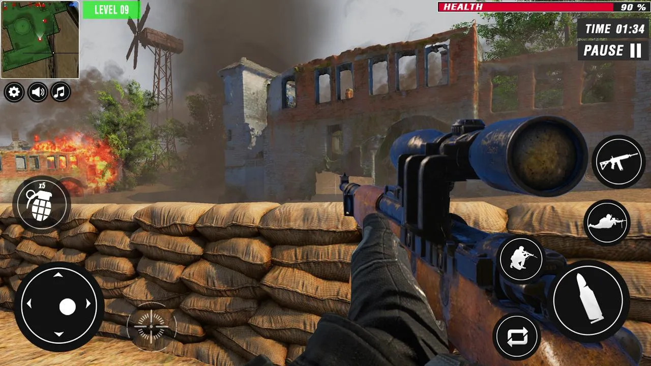 US Shooters: WW2 War Gun Games | Indus Appstore | Screenshot