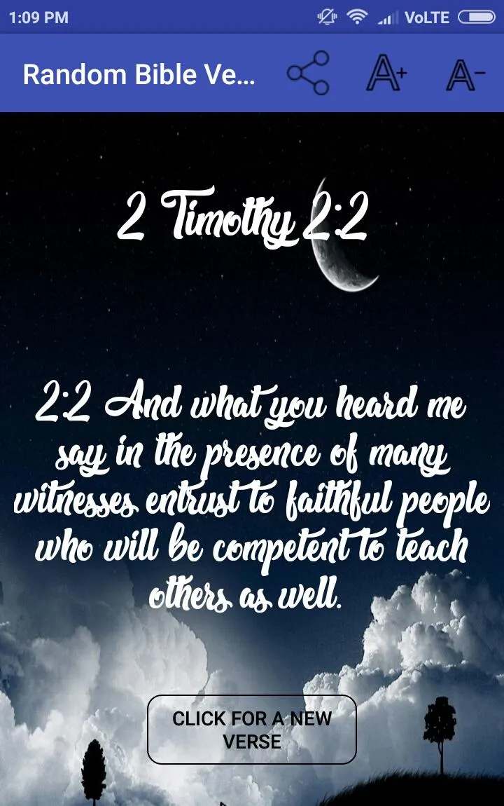 Random Bible Verse | Indus Appstore | Screenshot