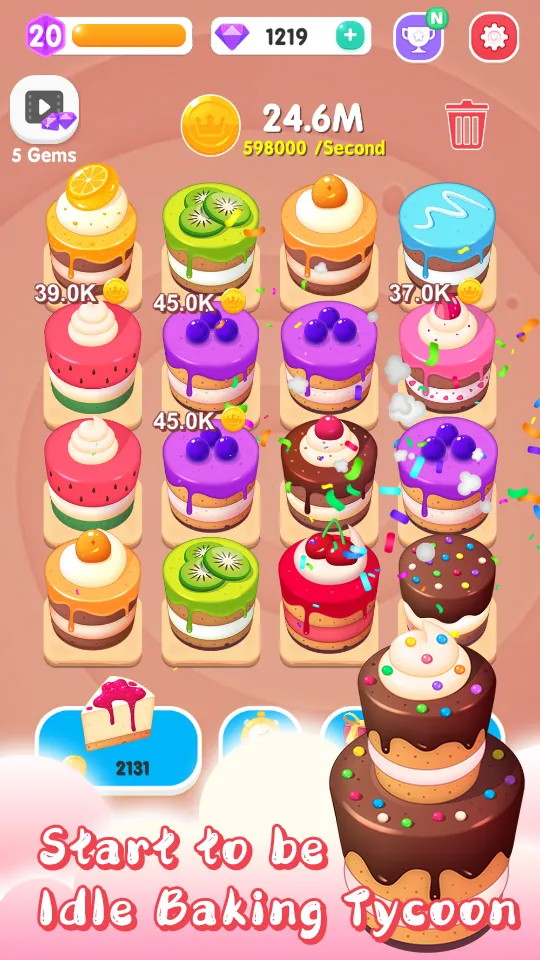 Merge Cake Mania | Indus Appstore | Screenshot