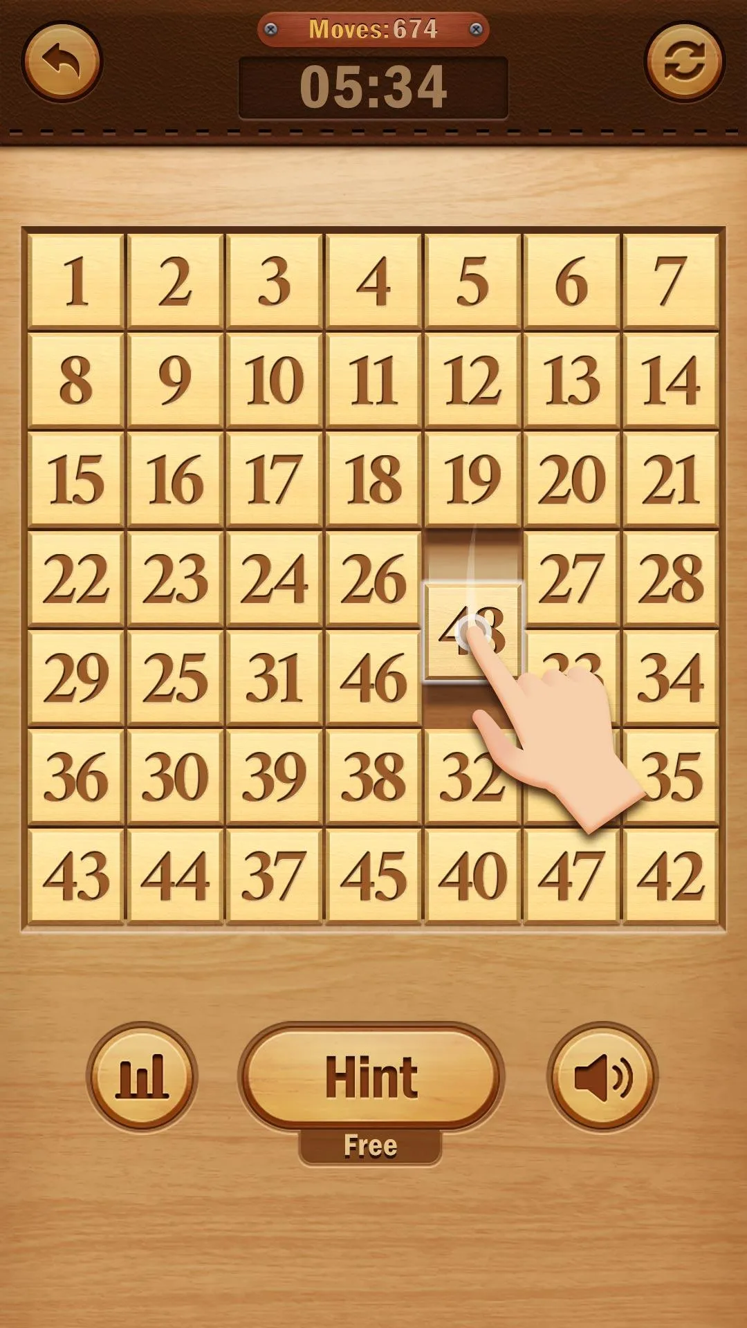 Number Puzzle - Sliding Puzzle | Indus Appstore | Screenshot