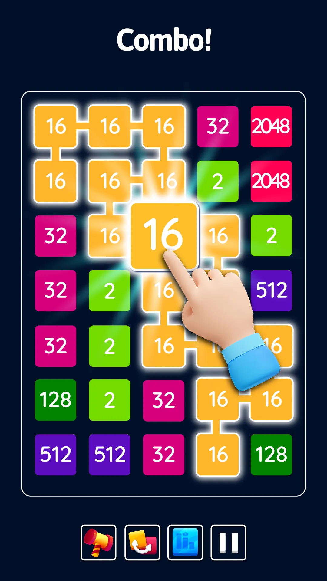 2048 Blast: Merge Numbers 2248 | Indus Appstore | Screenshot