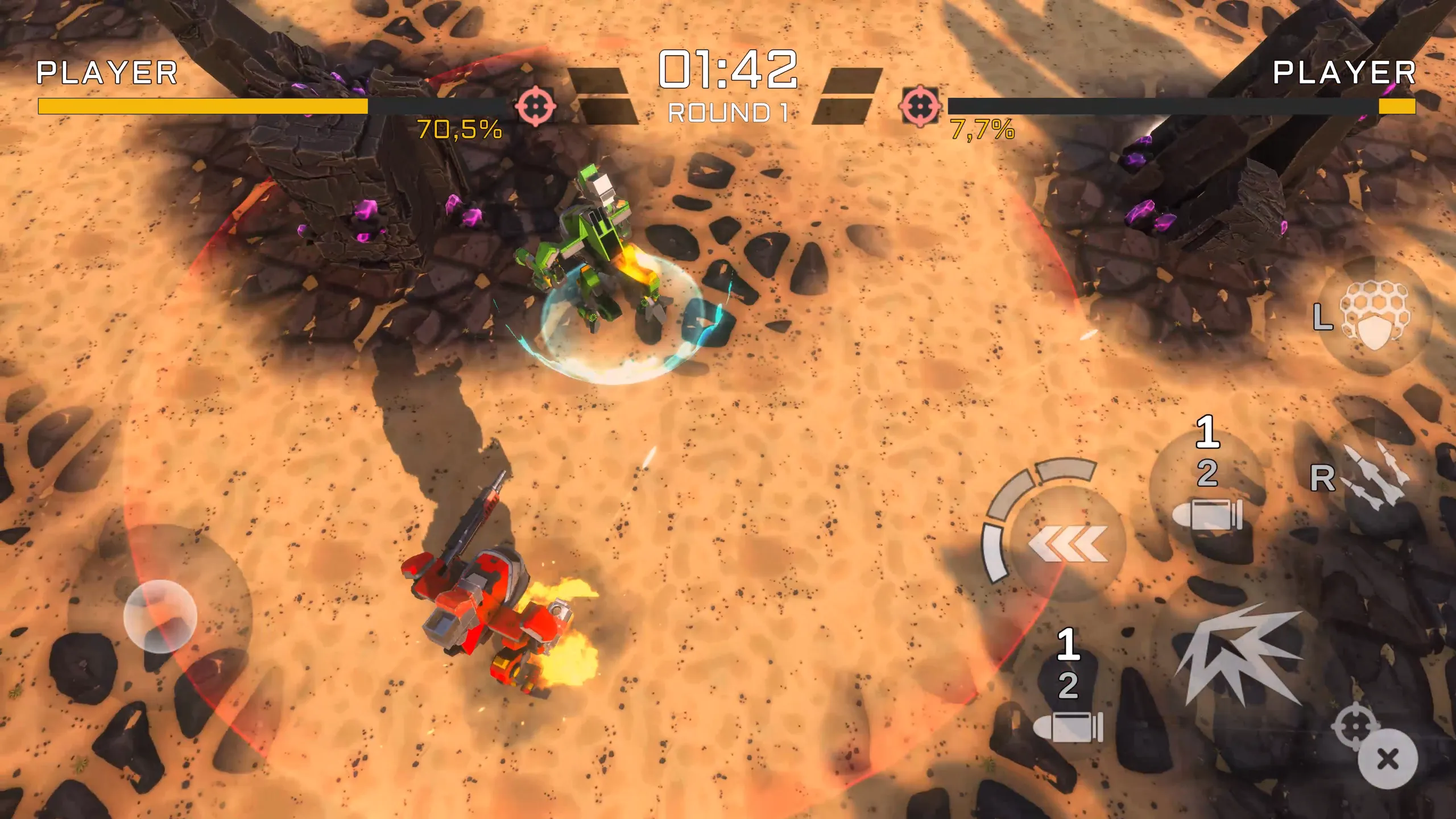 CORE: Multiplayer Mech Arena | Indus Appstore | Screenshot