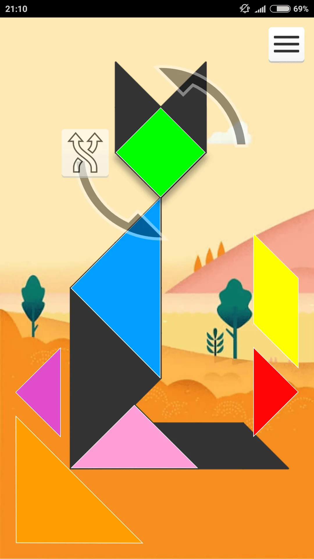 1001 Tangram puzzles game | Indus Appstore | Screenshot