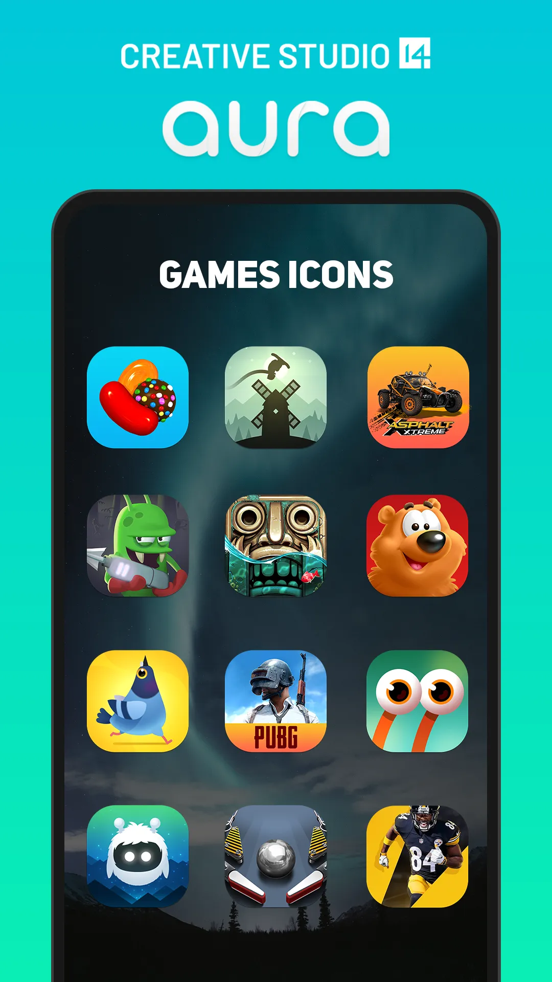 Aura Icon Pack | Indus Appstore | Screenshot