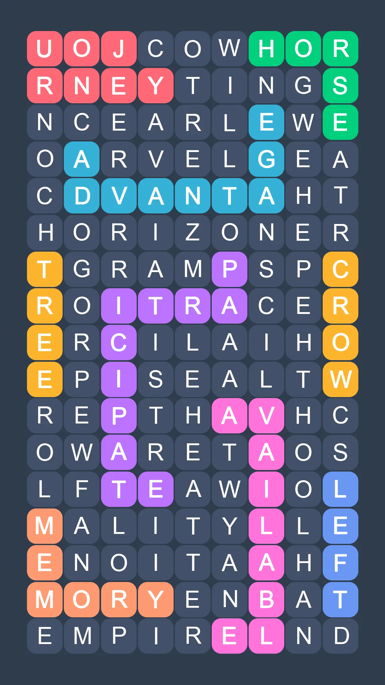 Word Search - Evolution Puzzle | Indus Appstore | Screenshot