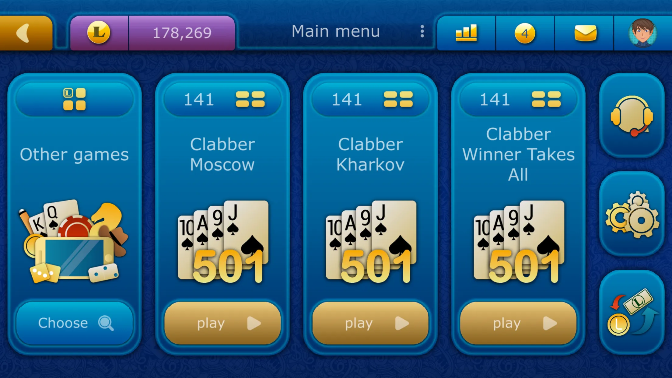 Clabber LiveGames online | Indus Appstore | Screenshot