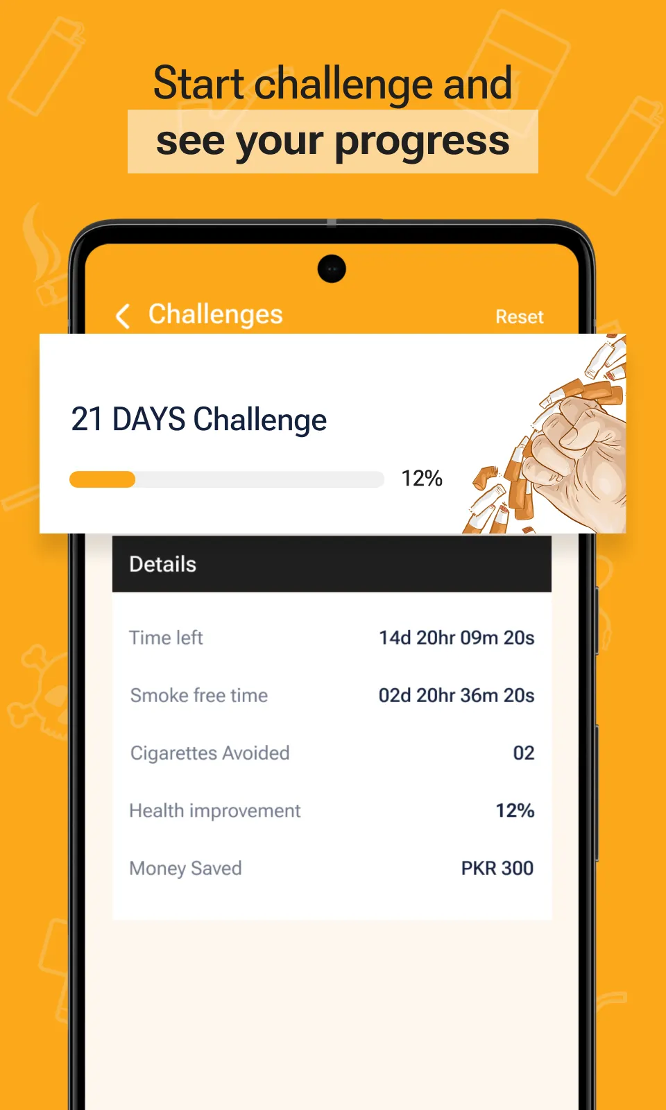 Quit Cigarette Smoking | Indus Appstore | Screenshot