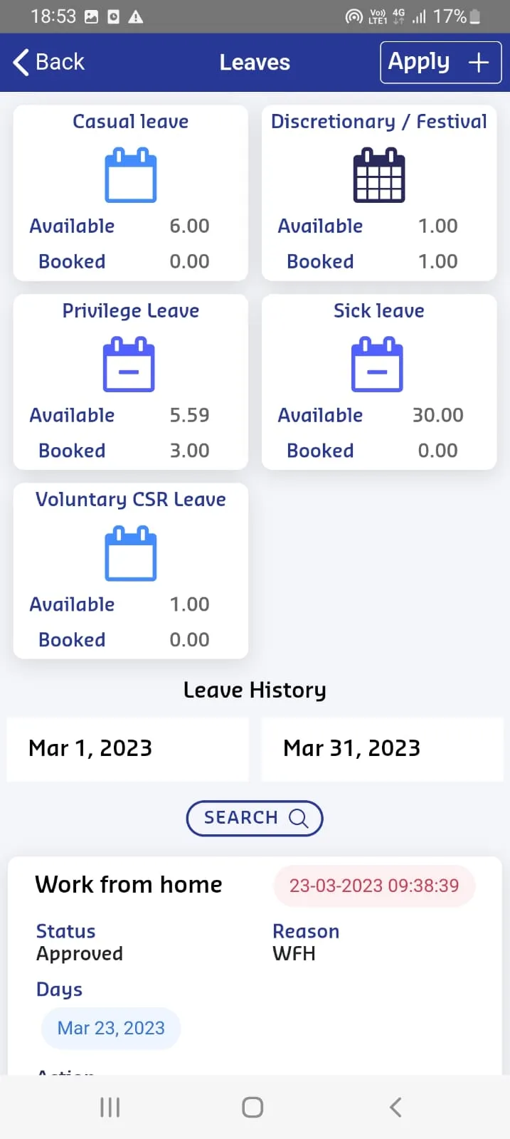 Sodexo Access | Indus Appstore | Screenshot