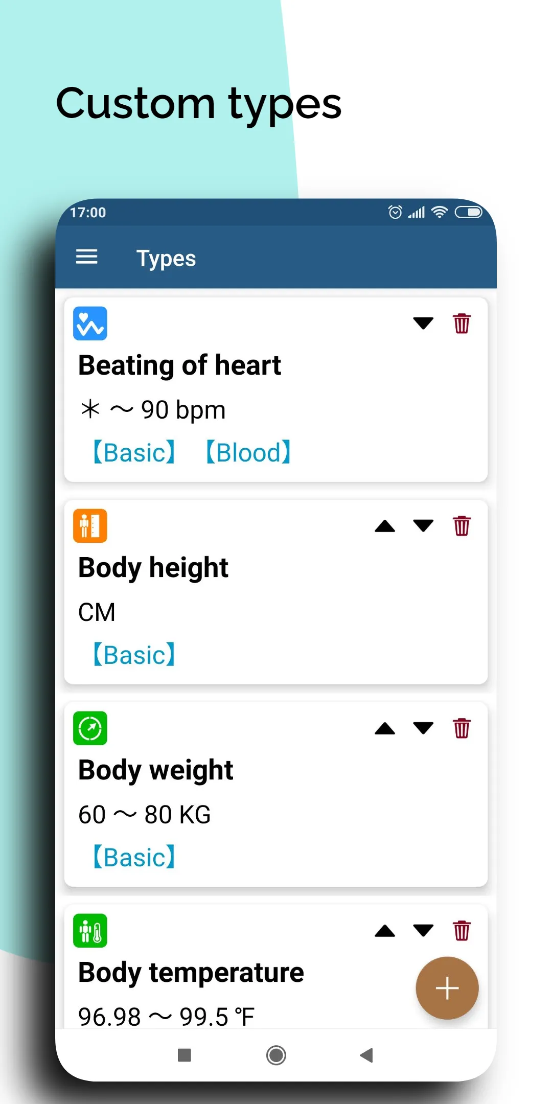 MyBodyLog - Health index notes | Indus Appstore | Screenshot