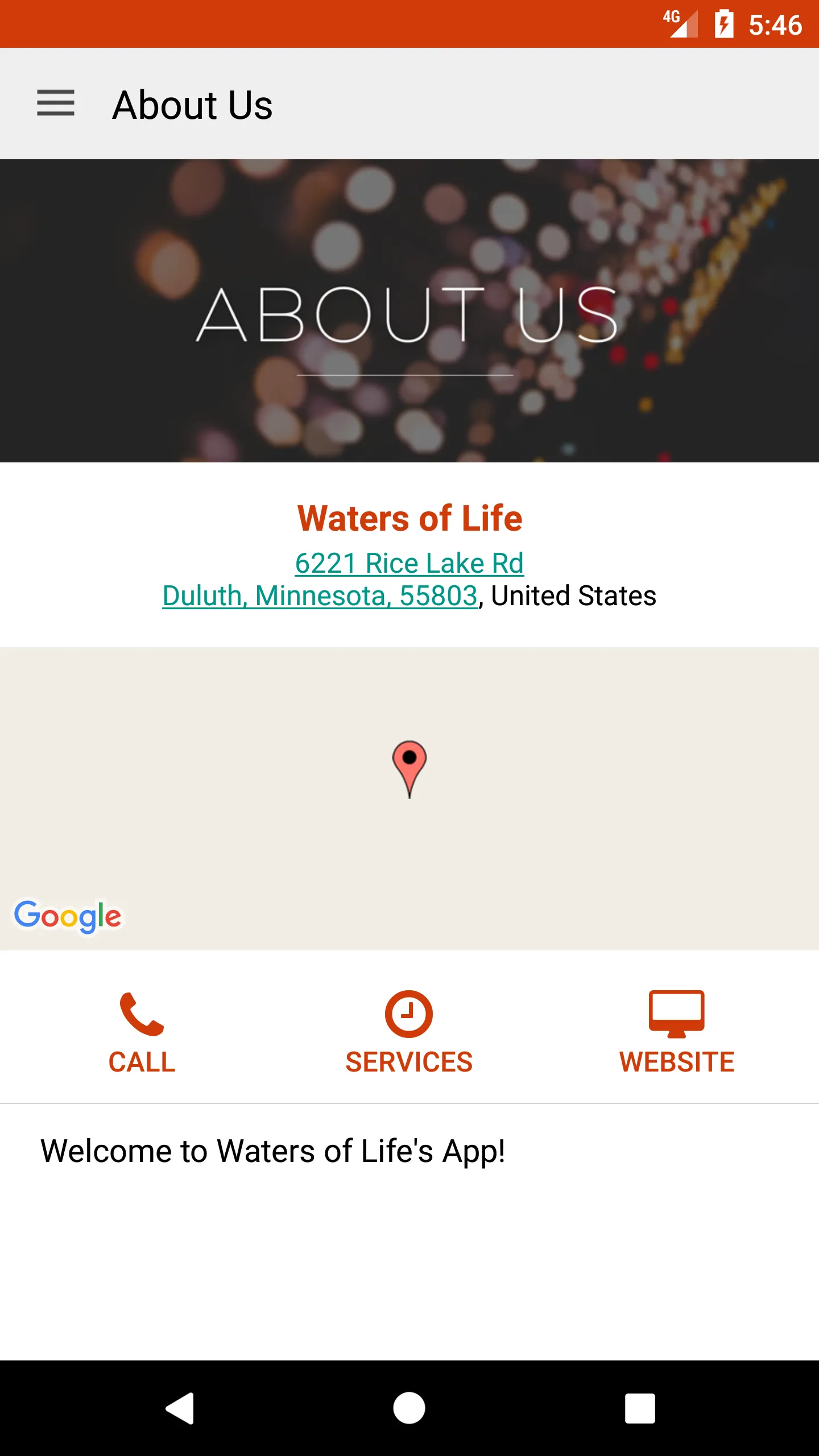 Waters of Life Duluth | Indus Appstore | Screenshot