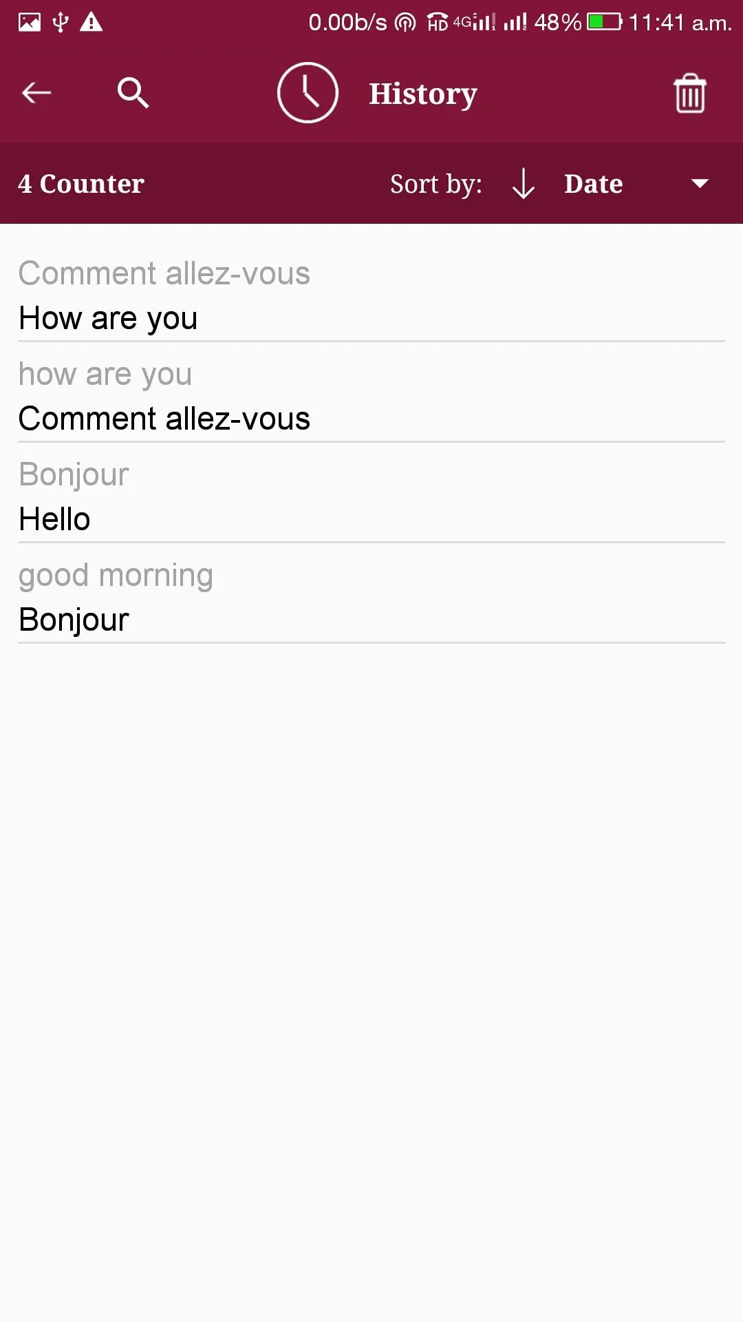 French - English Translator | Indus Appstore | Screenshot