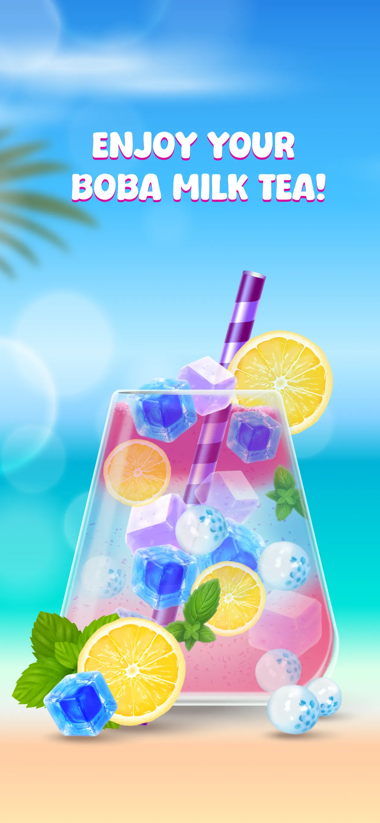 DIY Boba Tea Drink Game | Indus Appstore | Screenshot