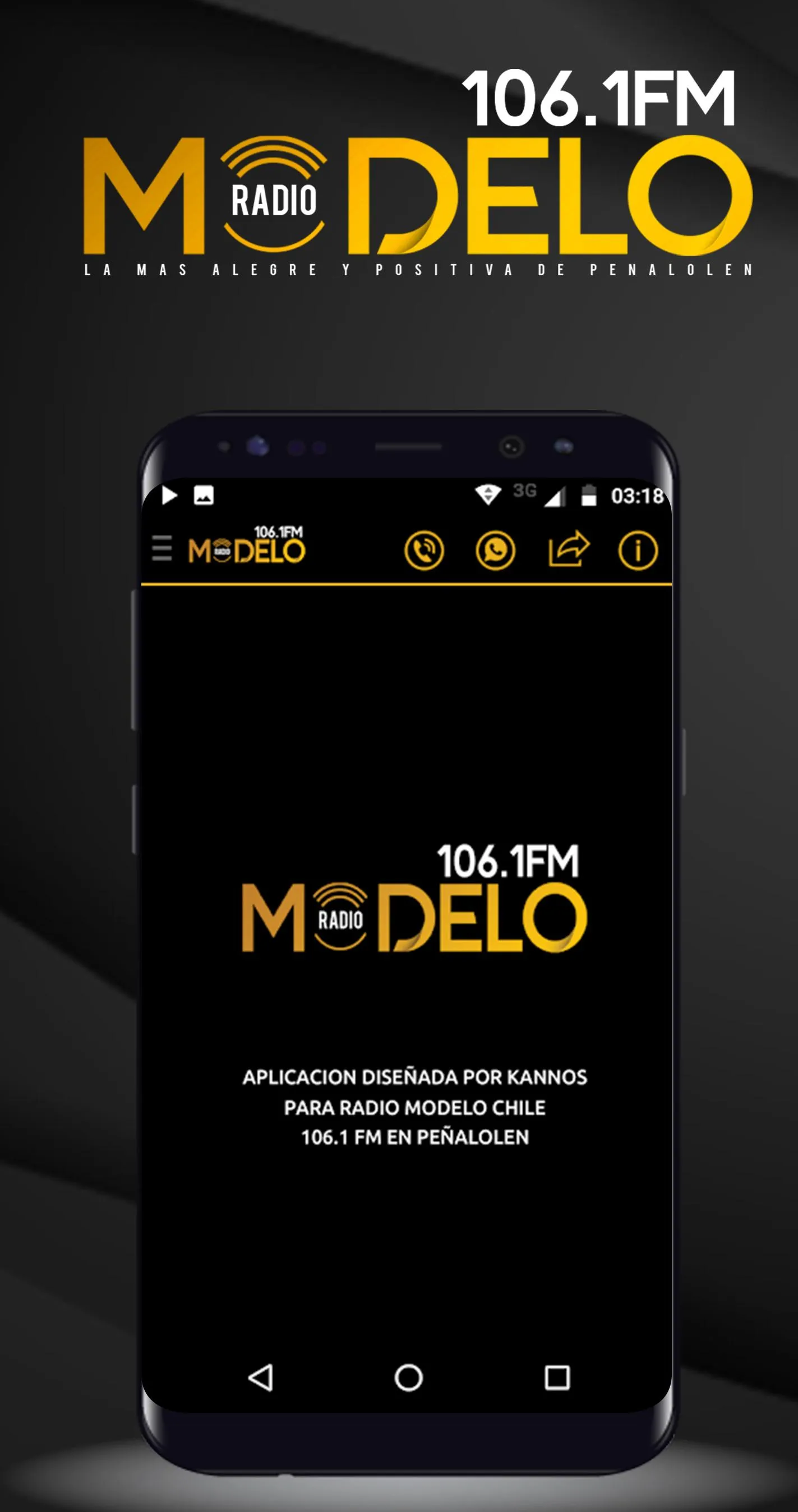 Radio Modelo Chile | Indus Appstore | Screenshot