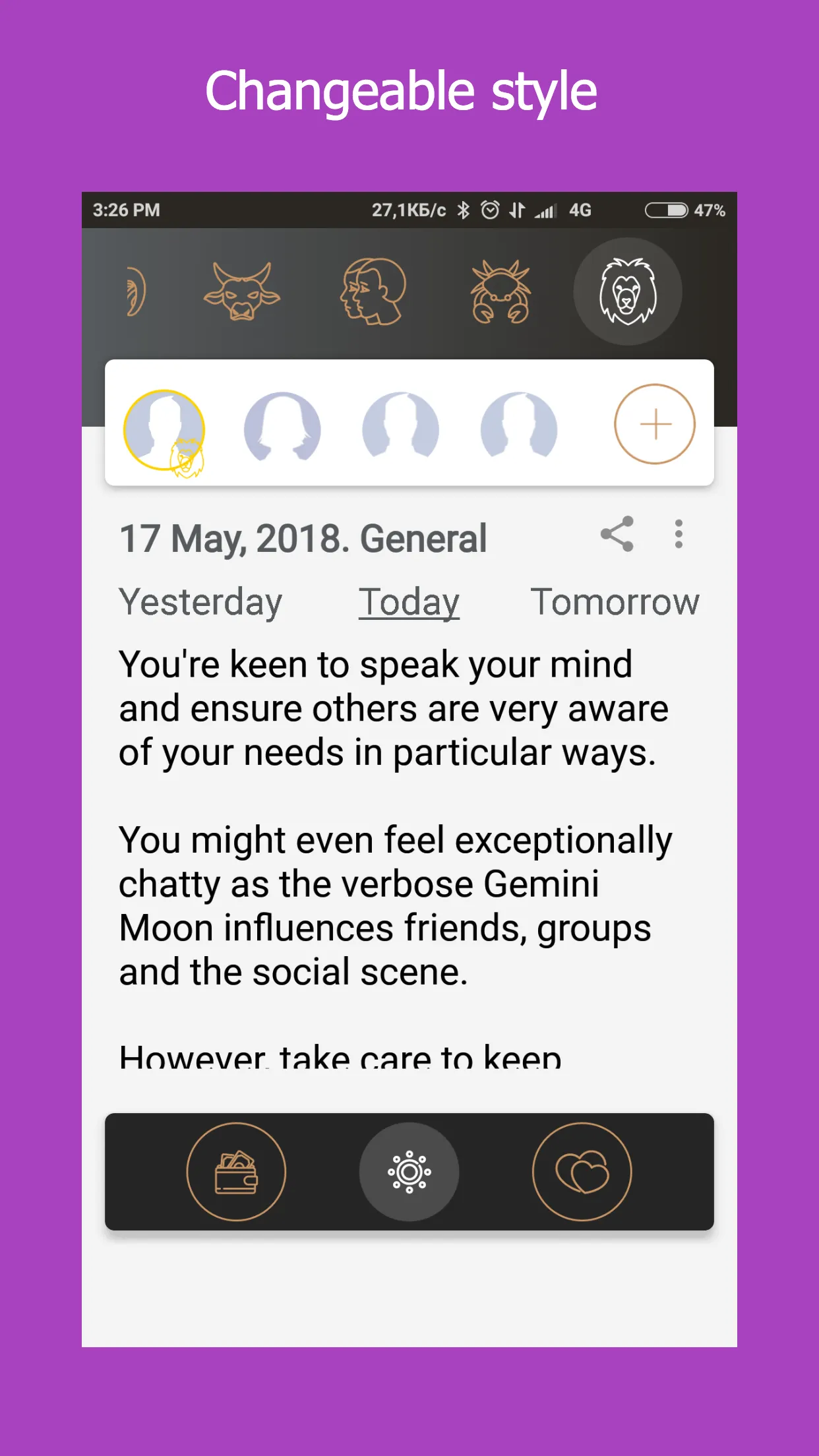 Daily Horoscope Love and Money | Indus Appstore | Screenshot