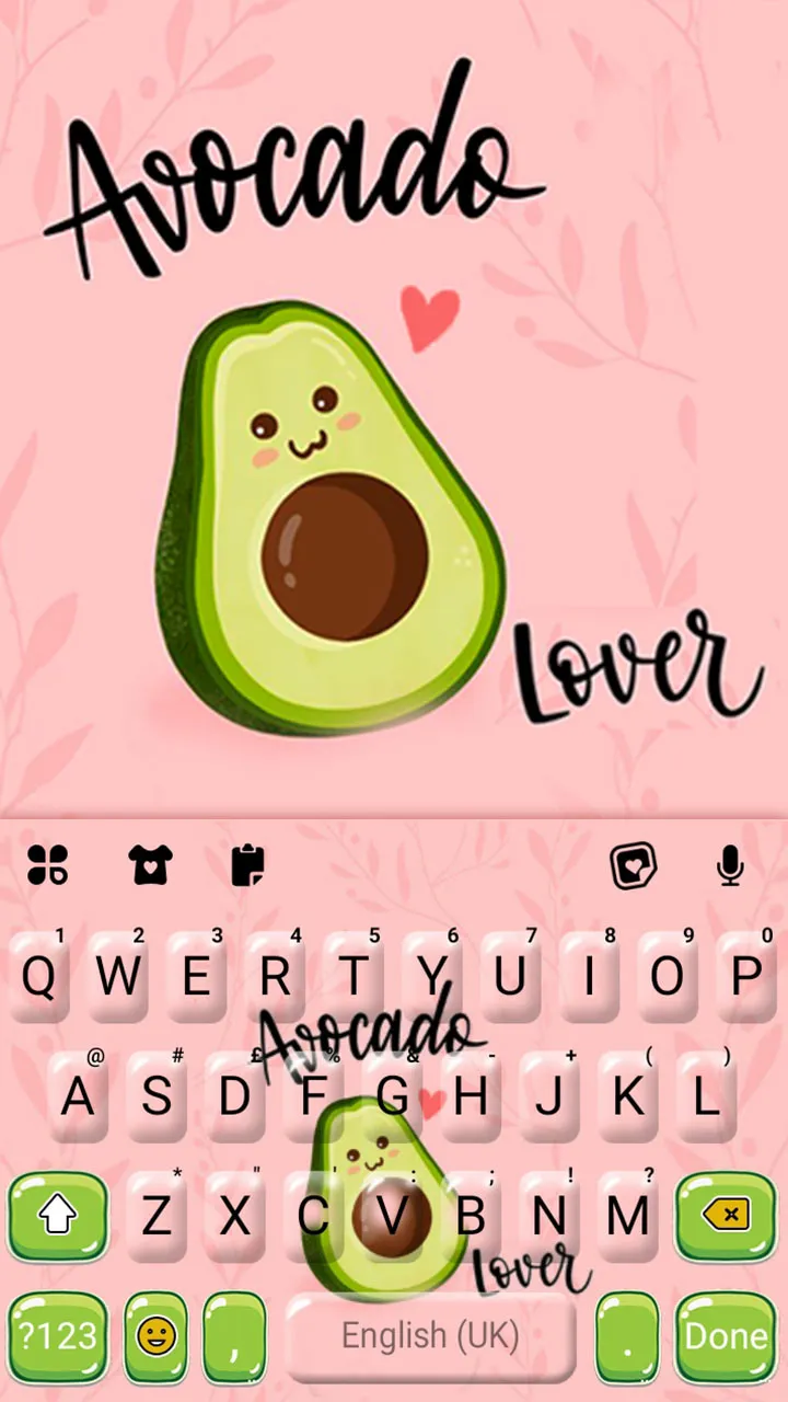 Avocado Lover Theme | Indus Appstore | Screenshot