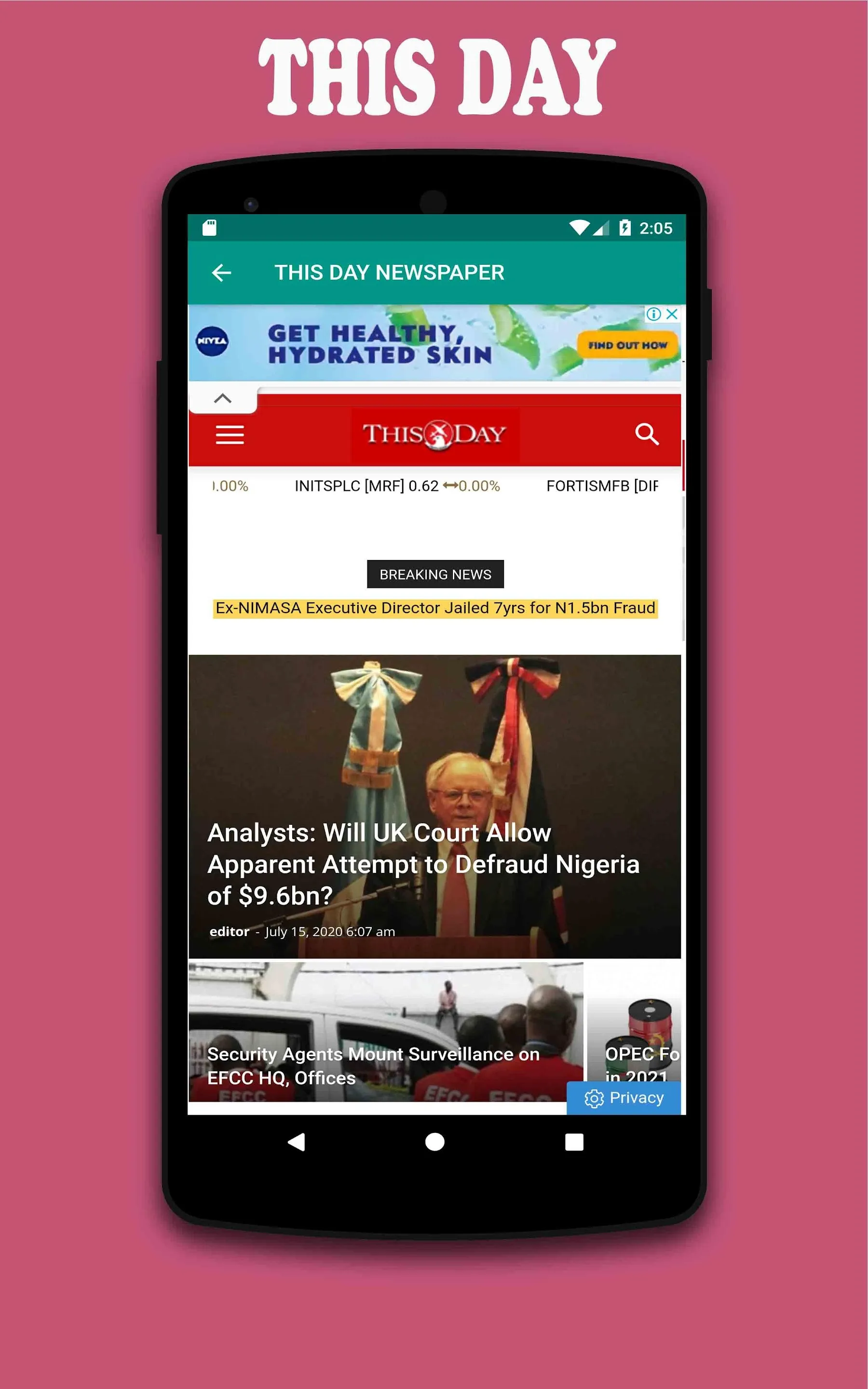 All Nigerian Newspapers, News | Indus Appstore | Screenshot