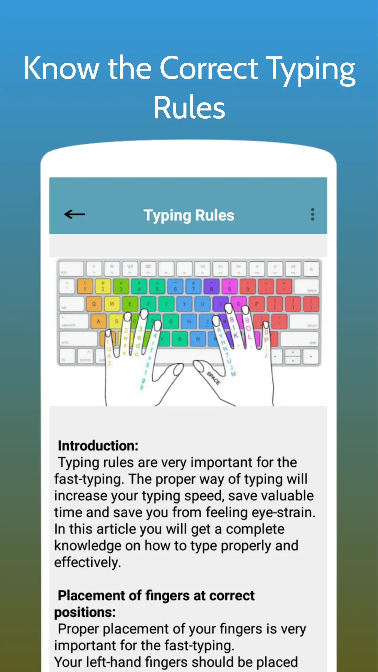 Typing Test App for Govt Exams | Indus Appstore | Screenshot