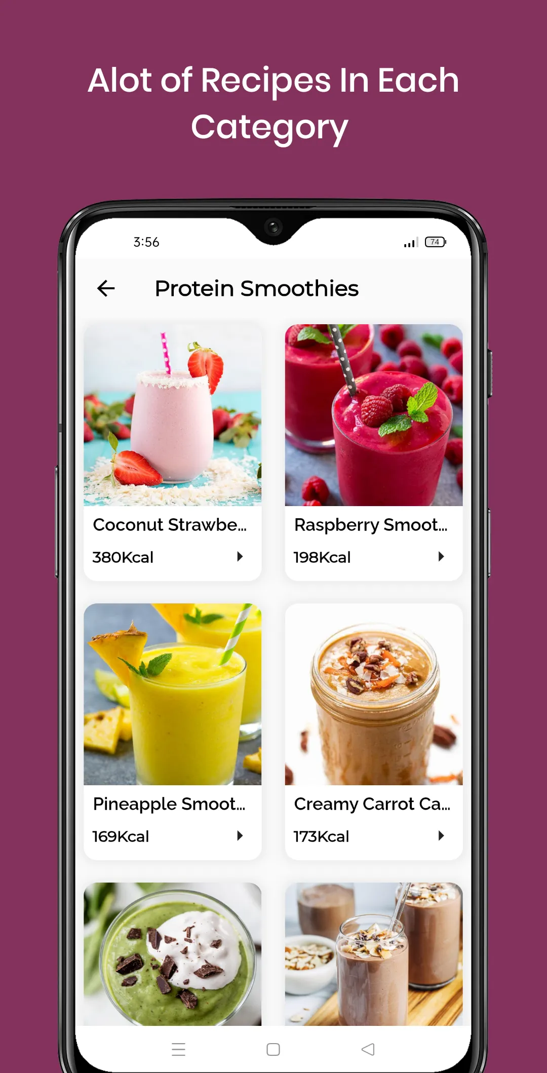 Smoothie Recipes (Offline) | Indus Appstore | Screenshot