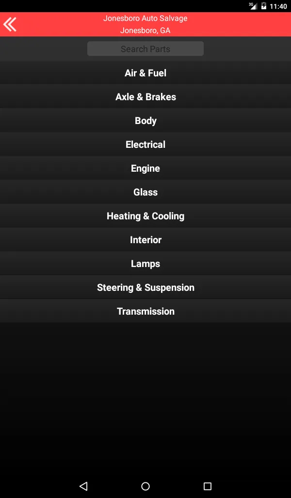 Jonesboro Auto Salvage - GA | Indus Appstore | Screenshot