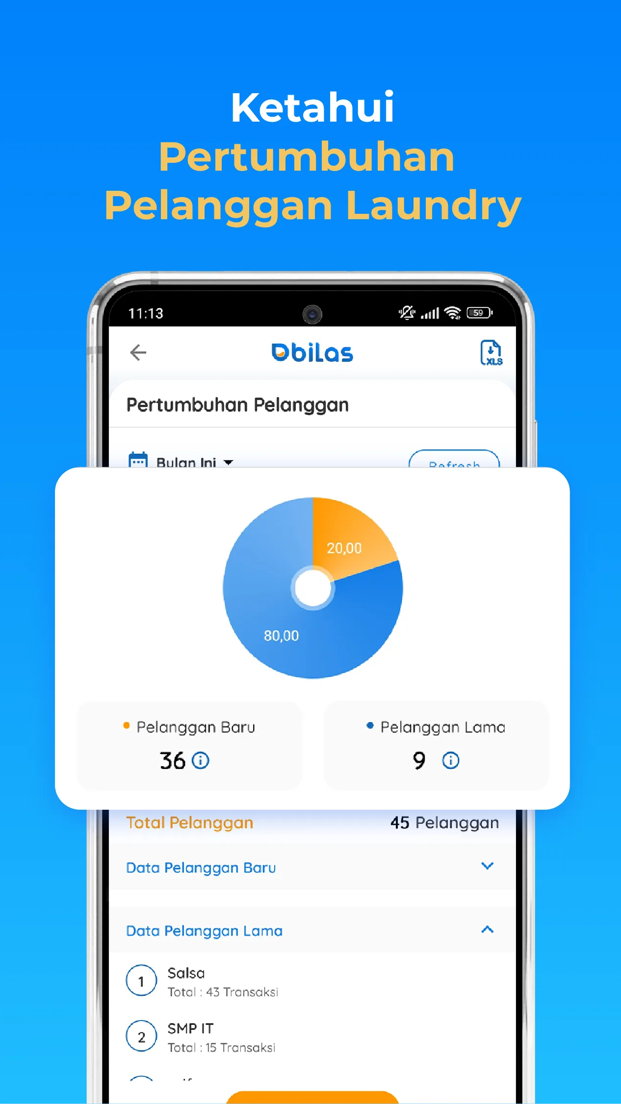 Bilas Outlet-Manajemen Laundry | Indus Appstore | Screenshot