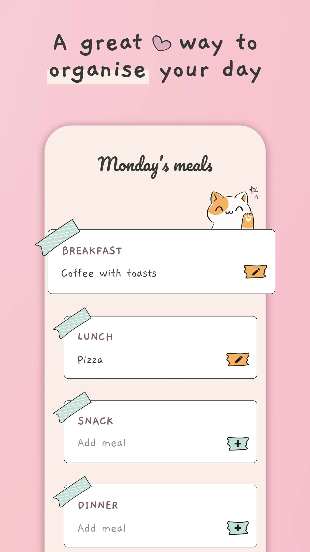 Meal Planner - Weekly Plan | Indus Appstore | Screenshot