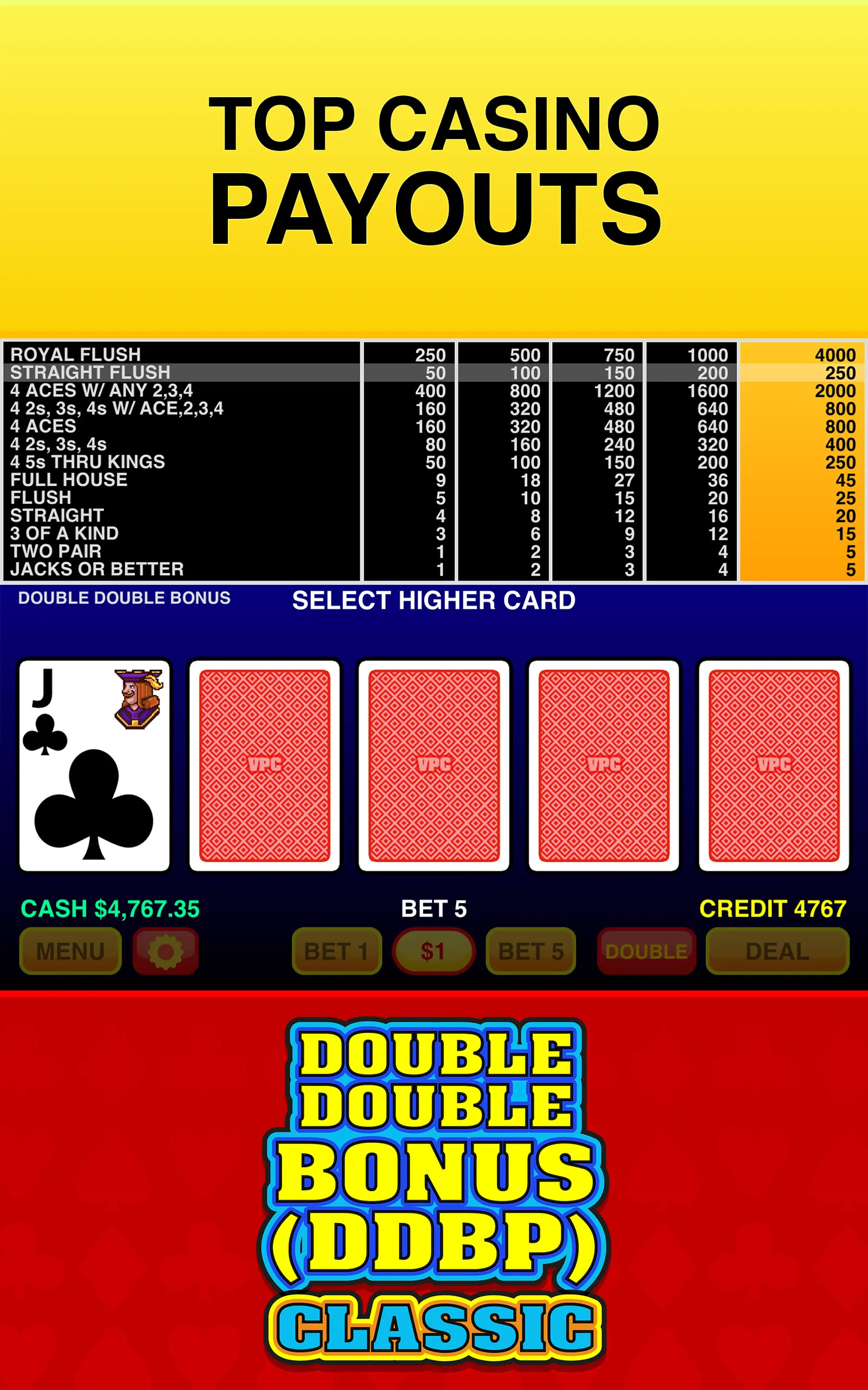 Double Double Bonus (DDBP) - C | Indus Appstore | Screenshot