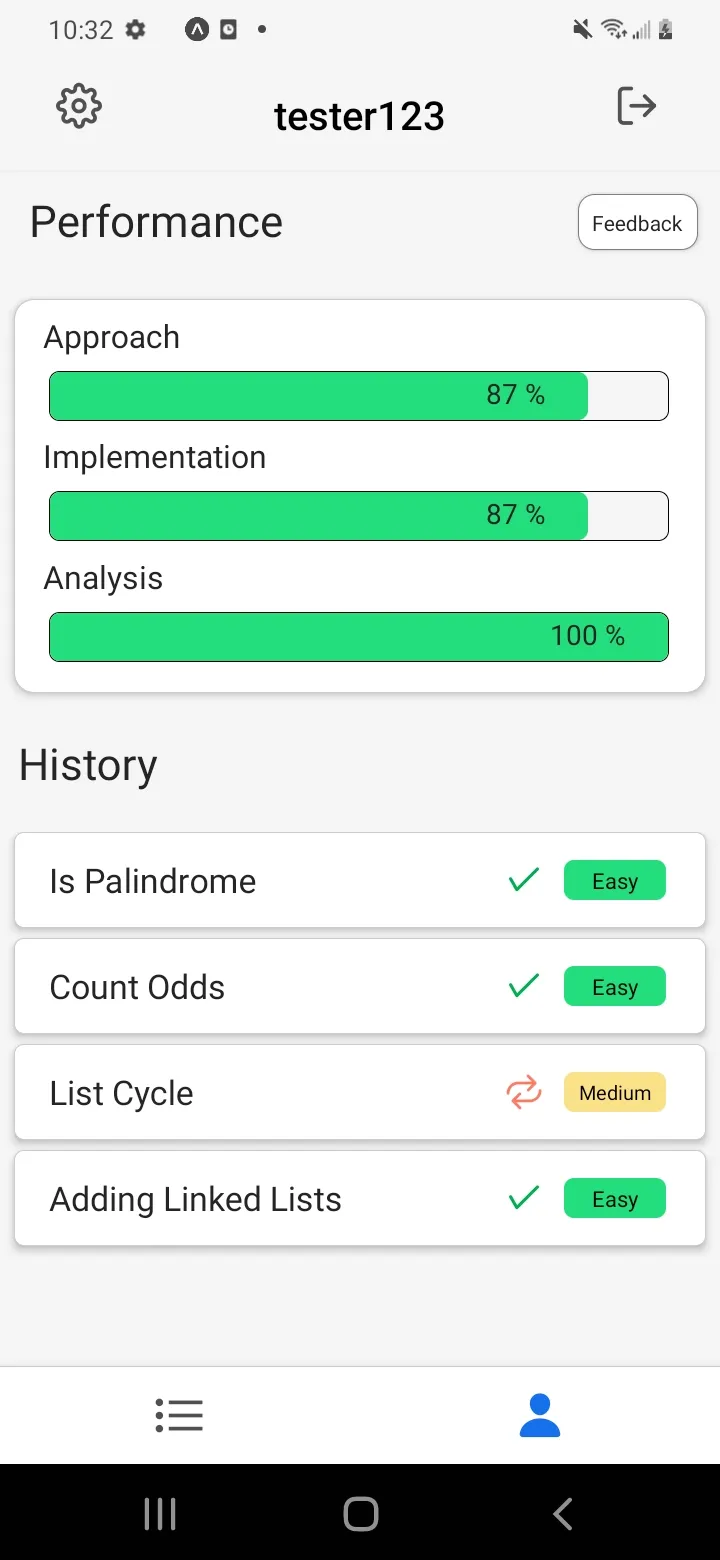 Codelet - Algorithm Questions | Indus Appstore | Screenshot