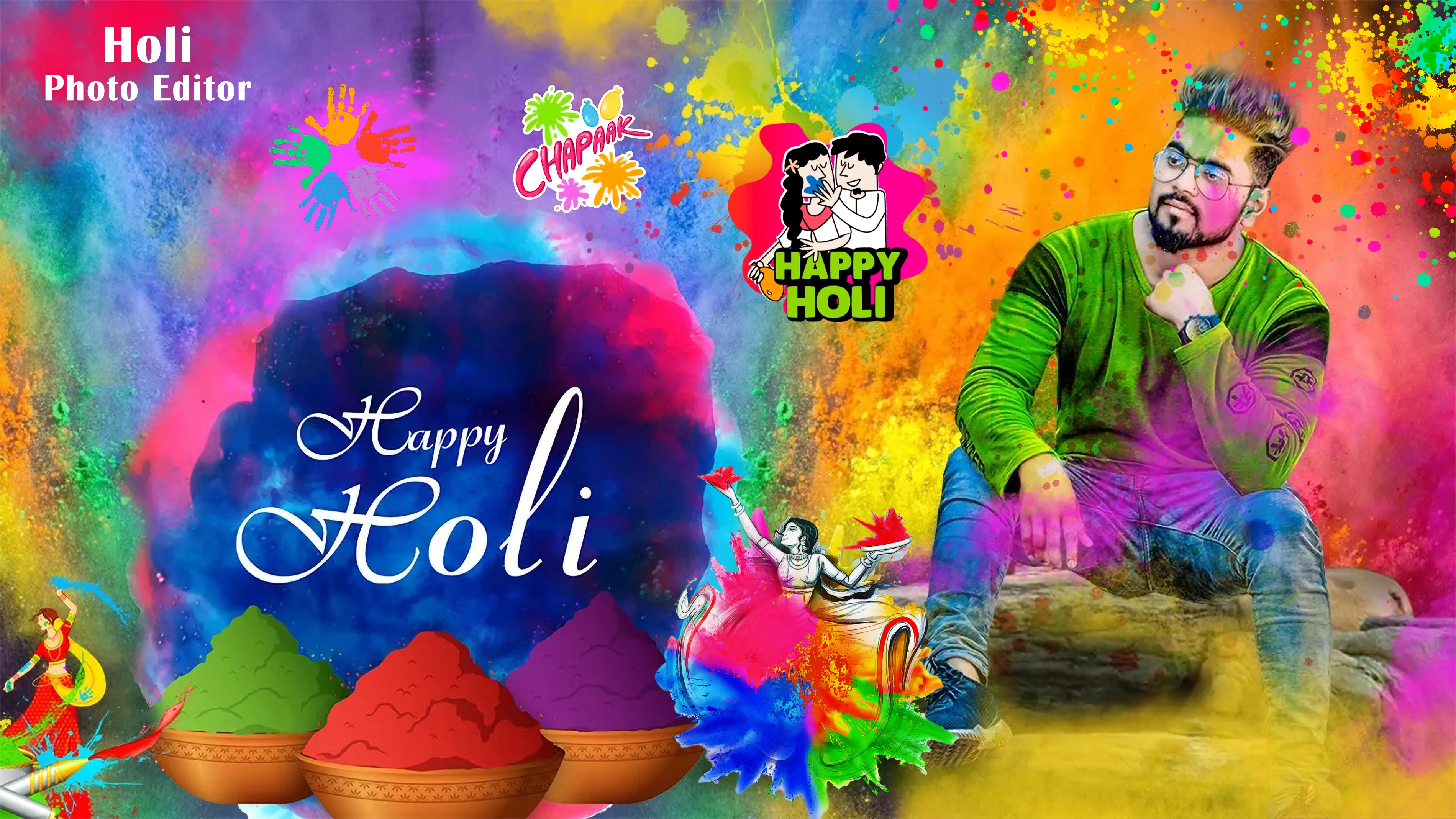 Holi Photo Editor | Indus Appstore | Screenshot