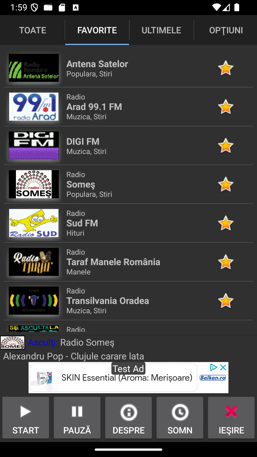 Radiouri din Romania online | Indus Appstore | Screenshot