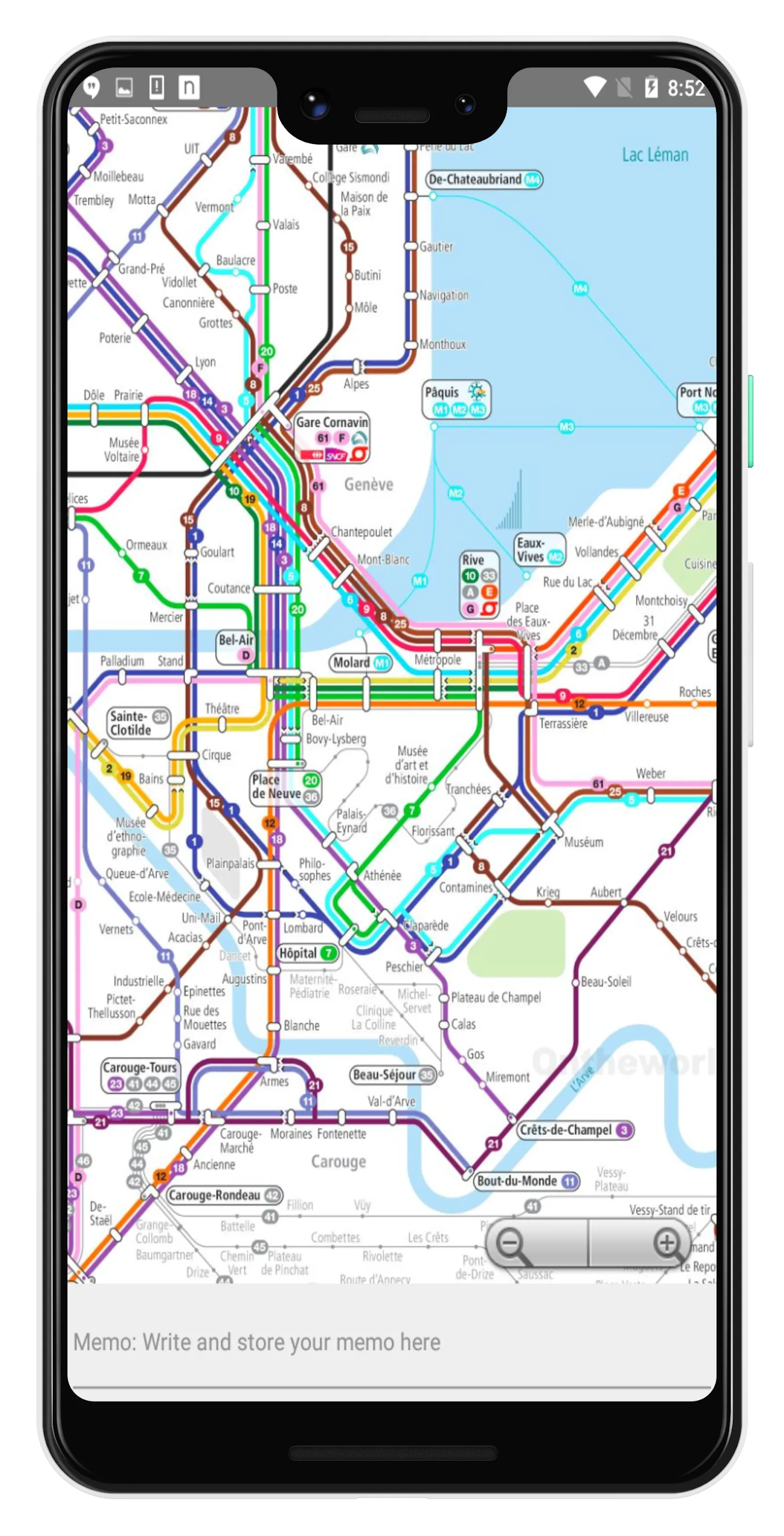 GENEVA TRANSPORT MAP | Indus Appstore | Screenshot