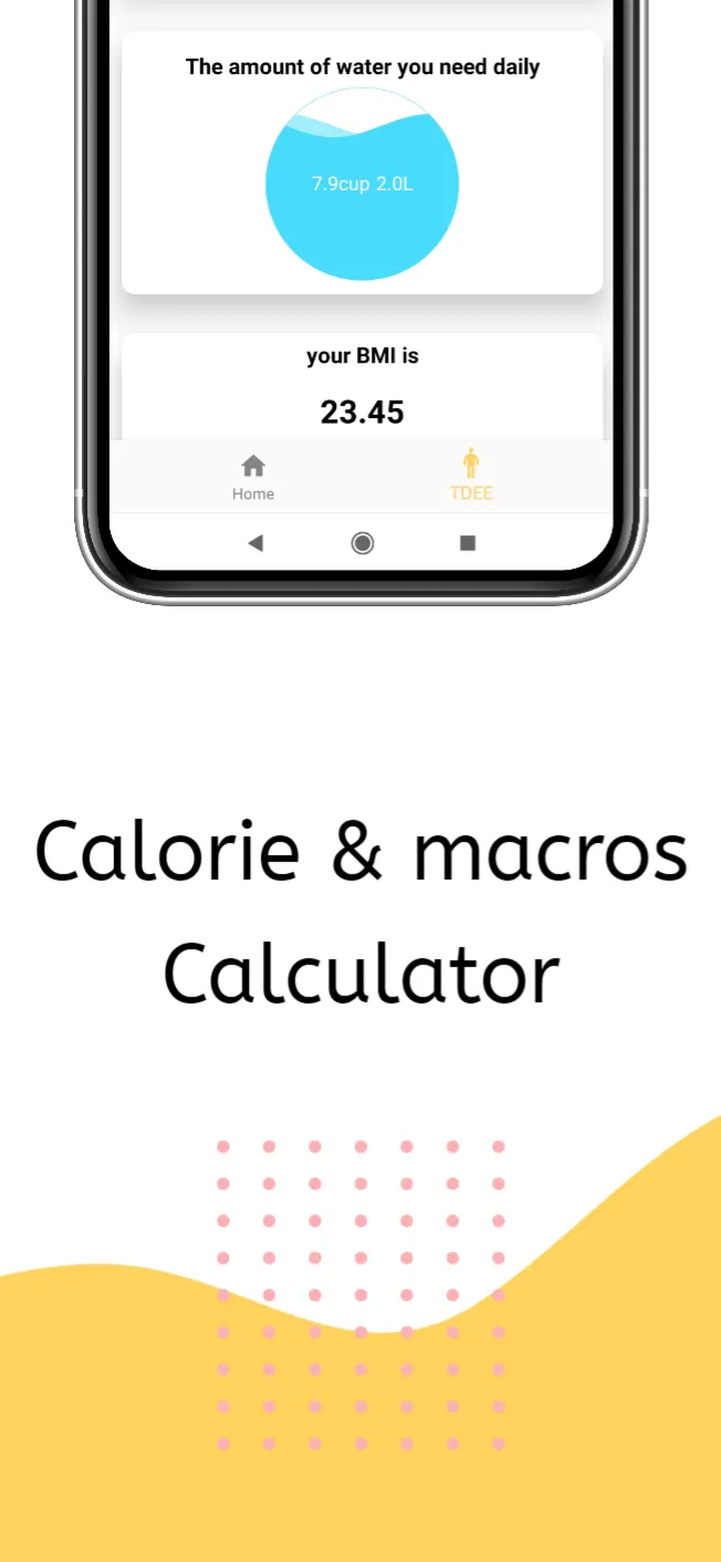 MacrosPal Calorie Counter&TDEE | Indus Appstore | Screenshot