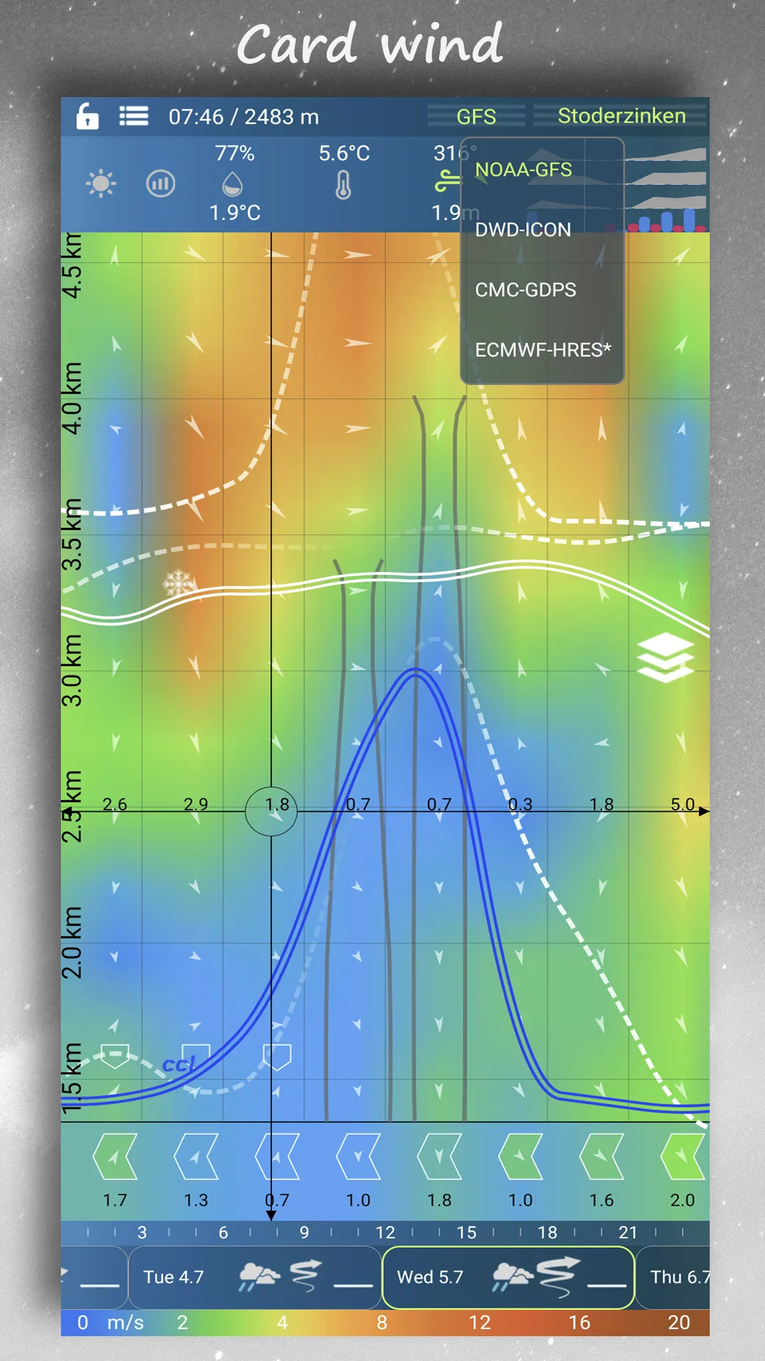 Aero XC : weather for flying | Indus Appstore | Screenshot