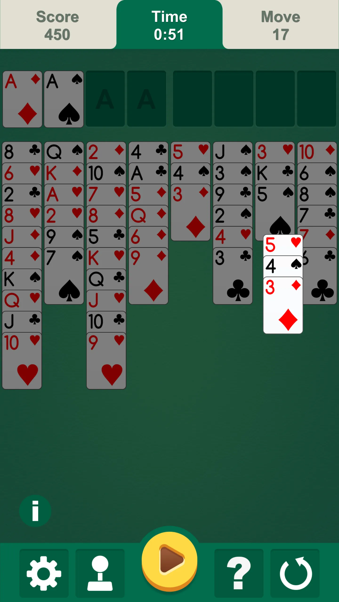 Freecell Solitaire | Indus Appstore | Screenshot