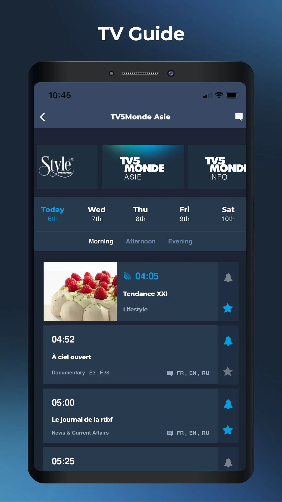 TV5MONDE Asie-Pacifique | Indus Appstore | Screenshot