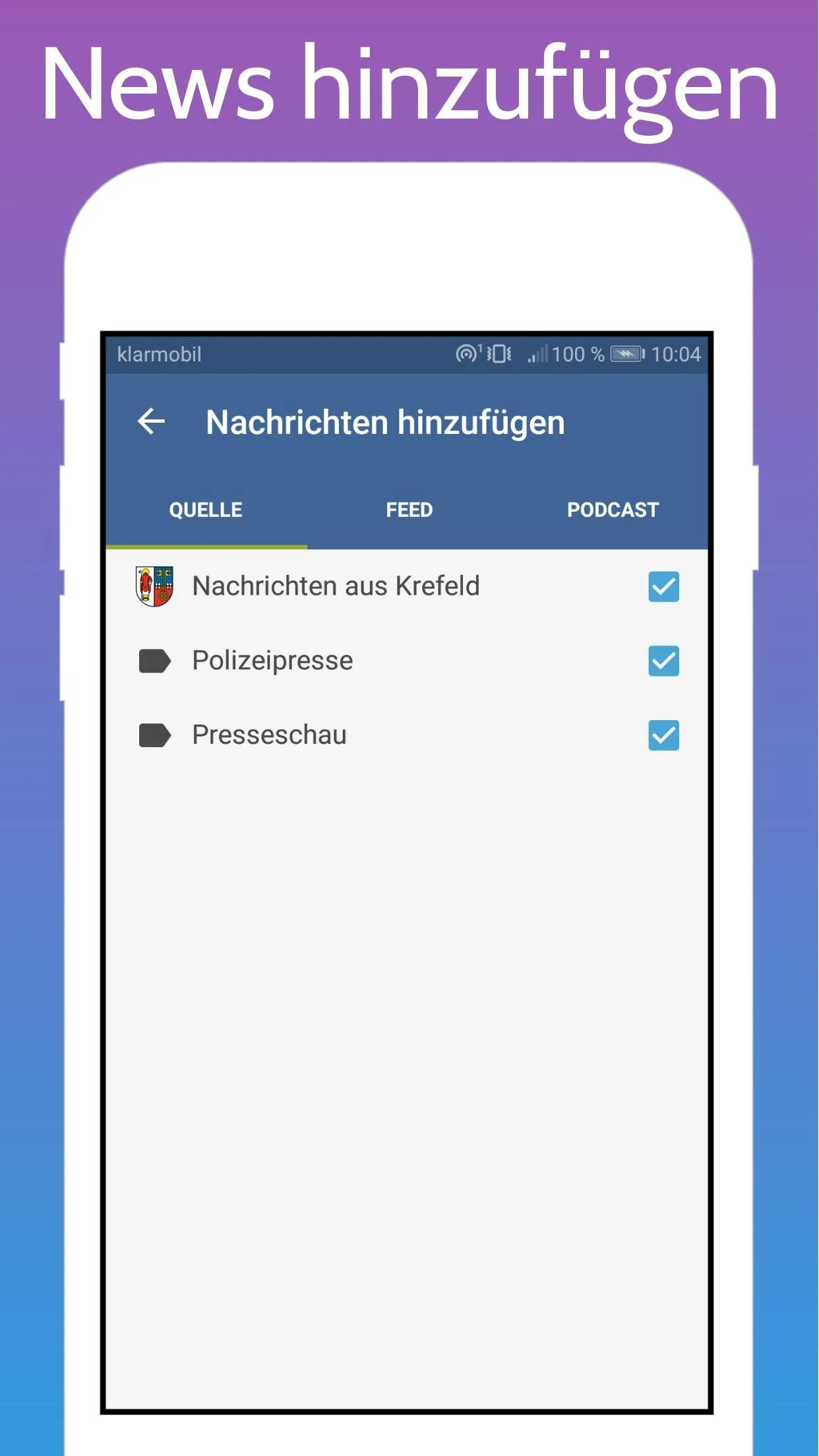 Krefeld Aktuelle Nachrichten | Indus Appstore | Screenshot