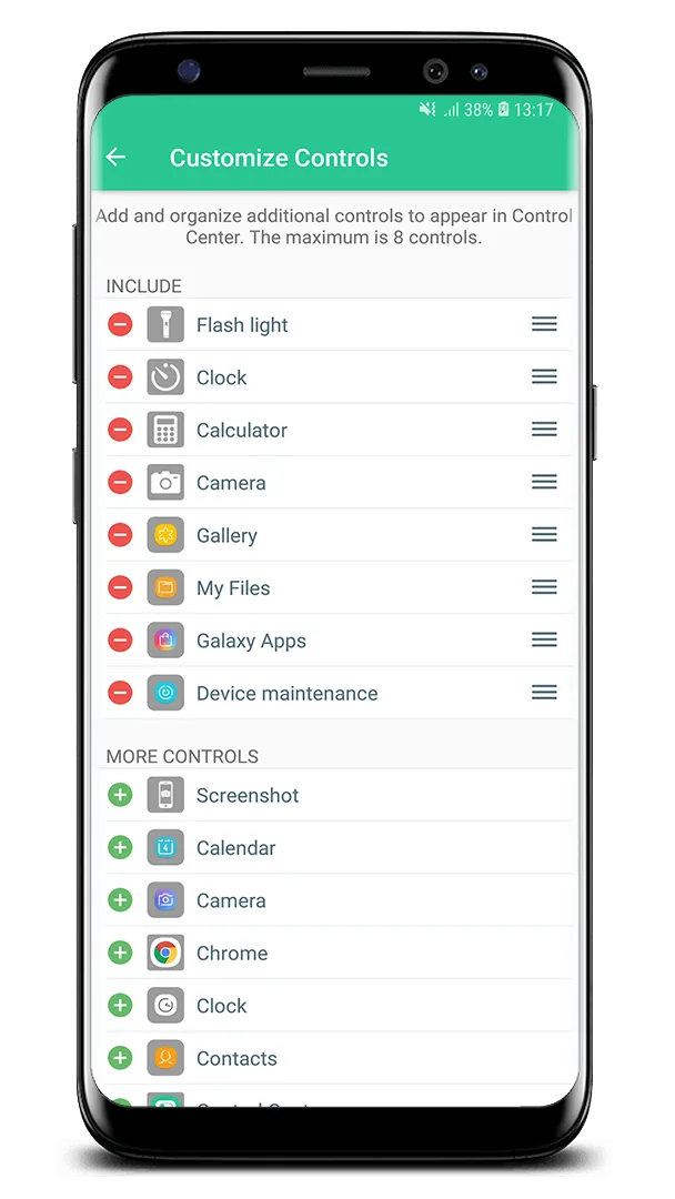 Control Center iOS 15 | Indus Appstore | Screenshot