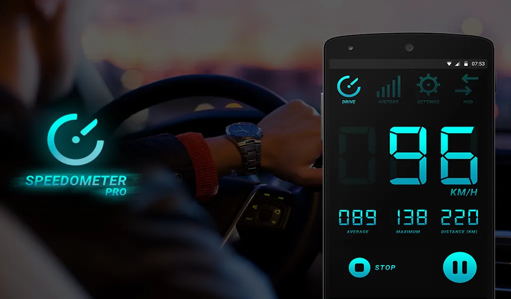 Speedometer PRO | Indus Appstore | Screenshot