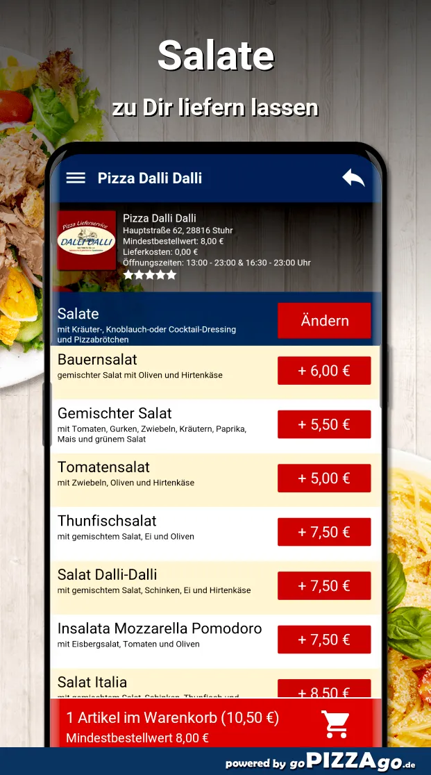 Pizza Dalli Dalli Stuhr | Indus Appstore | Screenshot