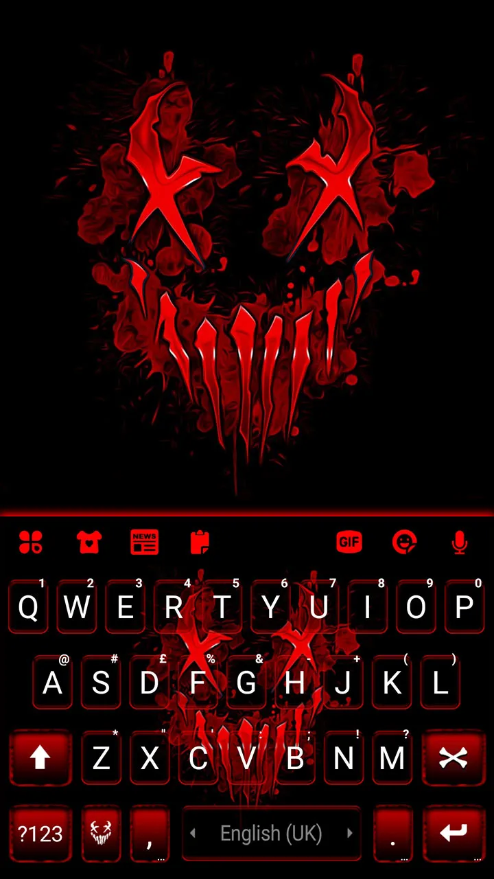 Neon Horror Mask Theme | Indus Appstore | Screenshot