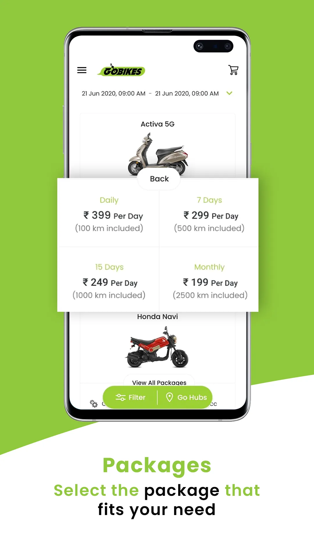 GoBikes - Bike Rentals | Indus Appstore | Screenshot