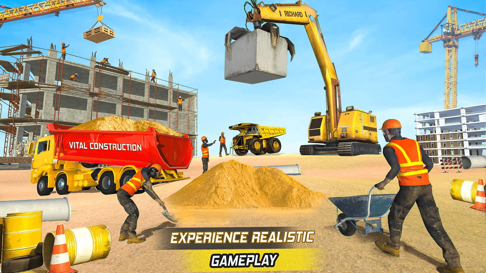 Heavy Excavator Simulator Game | Indus Appstore | Screenshot