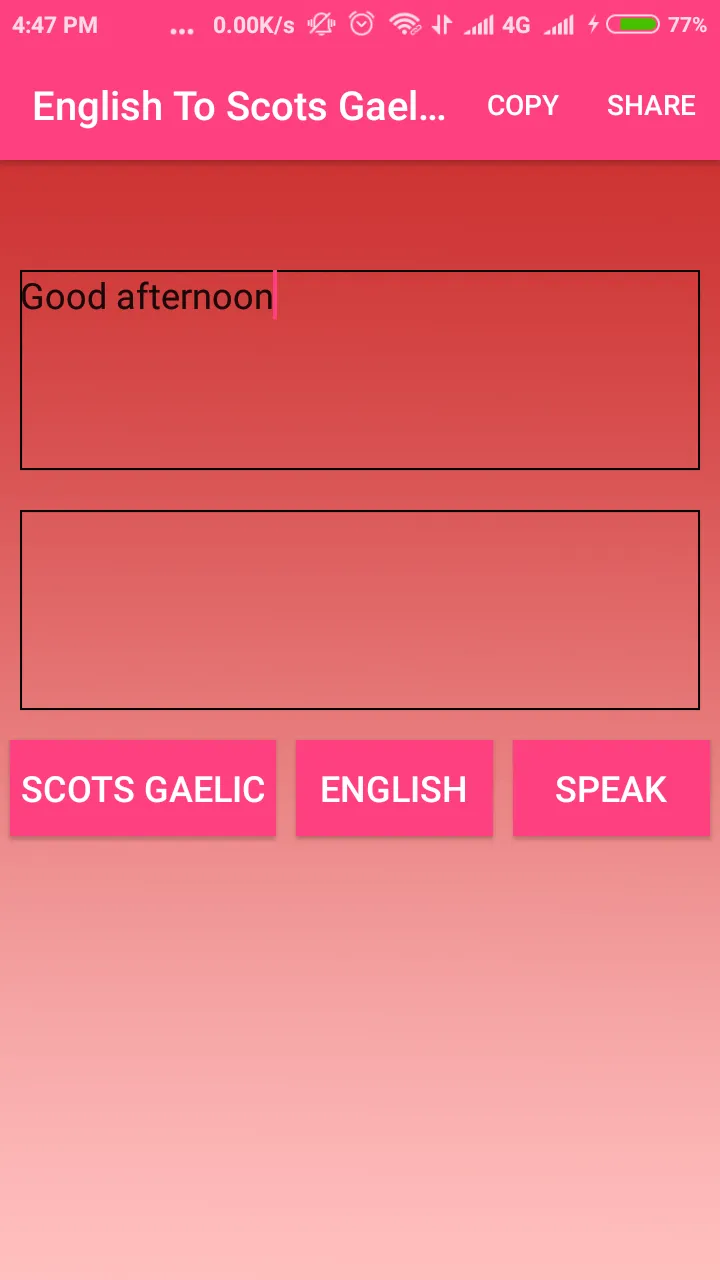 English To Scots Gaelic | Indus Appstore | Screenshot