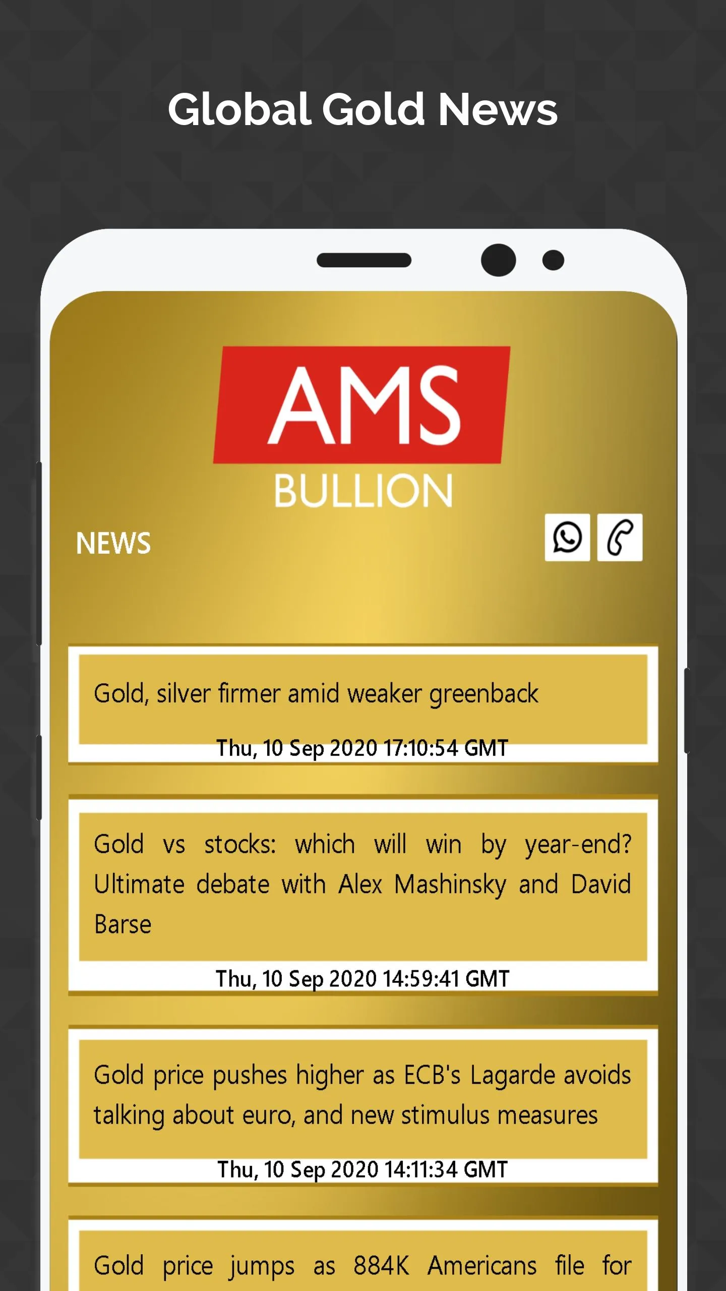 AMS Bullion | Indus Appstore | Screenshot