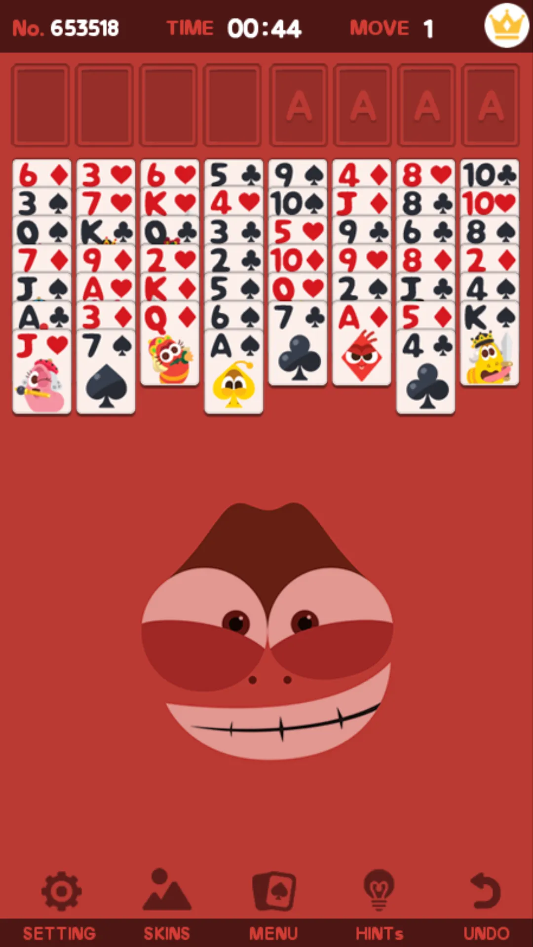 Larva Freecell Card Game | Indus Appstore | Screenshot