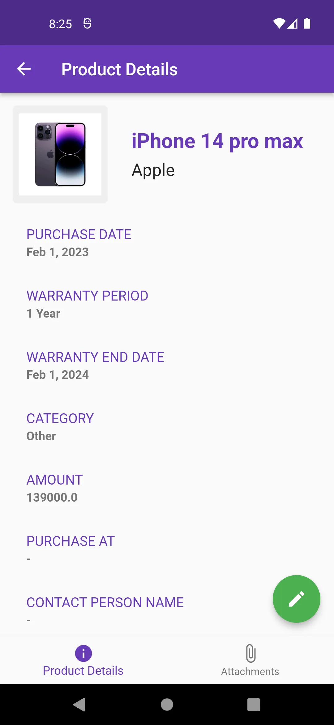 Warranty Manager Cloud | Indus Appstore | Screenshot