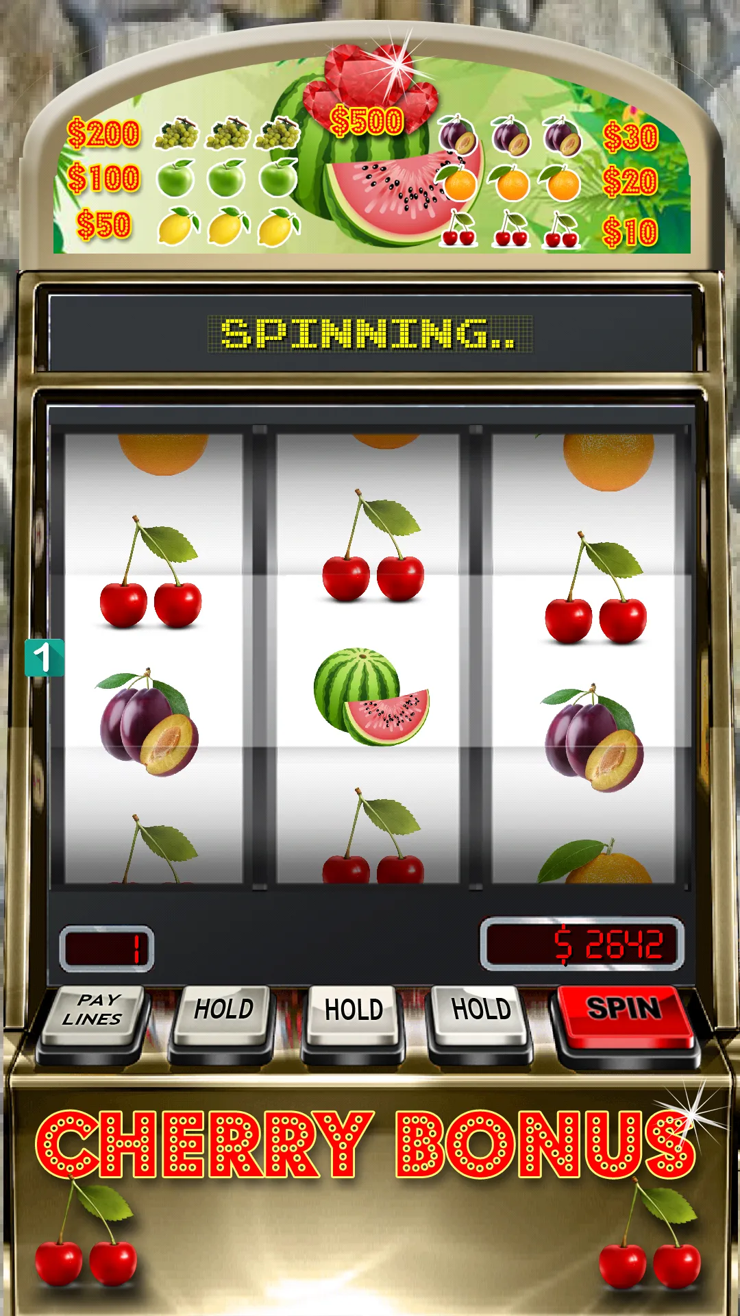 Cherry Slot Casino | Indus Appstore | Screenshot