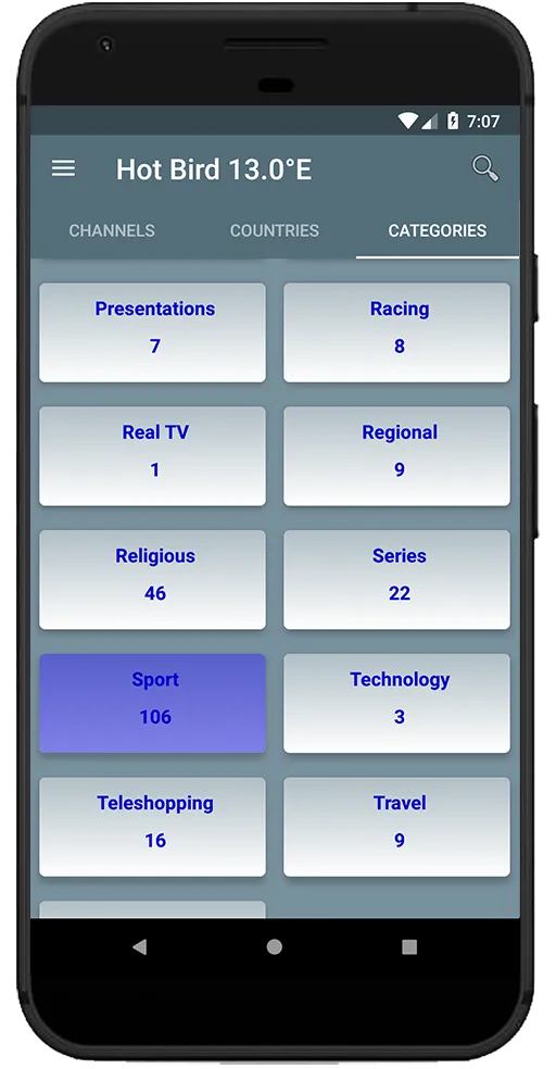 All Satellites Channels Freque | Indus Appstore | Screenshot